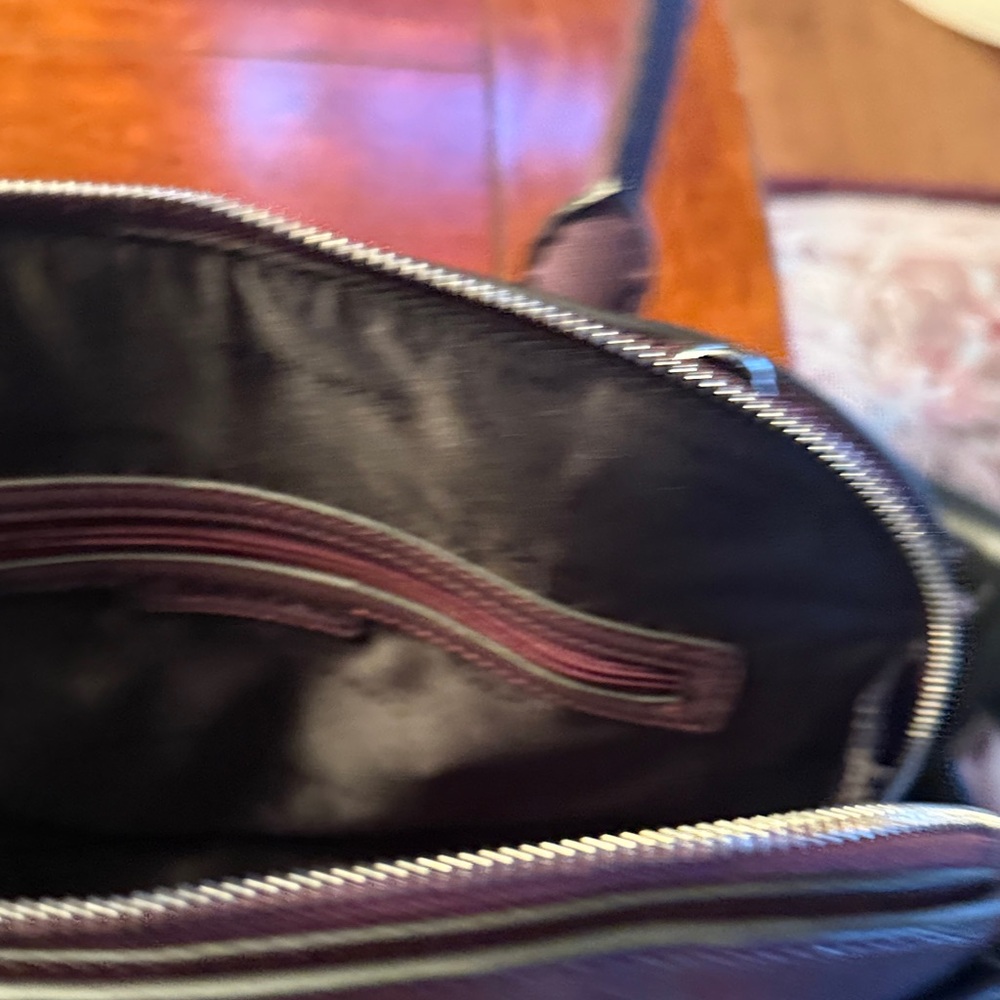 Calvin Klein Deep Purple Satchel - Picture 8 of 8
